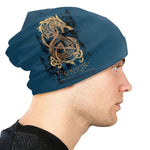 Fenrir The Nordic Wolf Beanie Caps beanie cap Viking Warriors