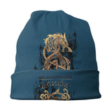 Fenrir The Nordic Wolf Beanie Caps beanie cap Viking Warriors