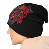 Fenrir The Nordic Wolf Beanie Caps beanie cap Viking Warriors