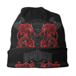 Fenrir The Nordic Wolf Beanie Caps beanie cap Viking Warriors