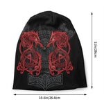 Fenrir The Nordic Wolf Beanie Caps beanie cap Viking Warriors