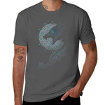 Fenrir Wolf Moon T Shirt Shirts & Tops Viking Warriors