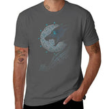 Fenrir Wolf Moon T Shirt Shirts & Tops Viking Warriors