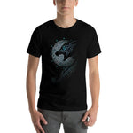 Fenrir Wolf Moon T Shirt Shirts & Tops Viking Warriors