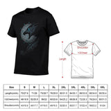 Fenrir Wolf Moon T Shirt Shirts & Tops Viking Warriors