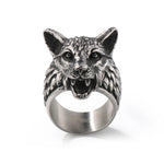 Fenrir Wolf Ring Rings Viking Warriors