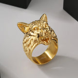 Fenrir Wolf Ring Rings Viking Warriors