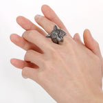 Fenrir Wolf Ring Rings Viking Warriors