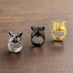 Fenrir Wolf Ring Rings Viking Warriors