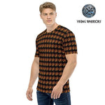 Fire Valknut All Over Print Men's T-Shirt Shirts & Tops Viking Warriors