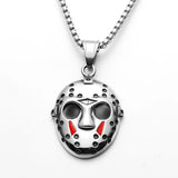 Friday Jason Mask Stainless Steel Necklace necklace Viking Warriors