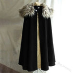 Fur Collar Medieval Cloak Cloak Viking Warriors