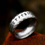 Futhark Runes Men-Women Rings Rings Viking Warriors