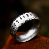 Futhark Runes Men-Women Rings Rings Viking Warriors