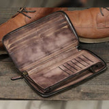 Genuine Leather Clutch Wallet Handbags, Wallets & Cases Viking Warriors