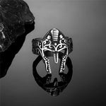 Gladiator Warrior Helmet Ring Rings Viking Warriors