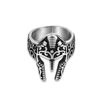 Gladiator Warrior Helmet Ring Rings Viking Warriors