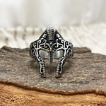 Gladiator Warrior Helmet Ring Rings Viking Warriors