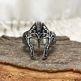 Gladiator Warrior Helmet Ring Rings Viking Warriors