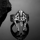 Gladiator Warrior Helmet Ring Rings Viking Warriors