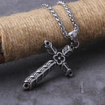 Gothic Cross Pendant Cross Viking Warriors
