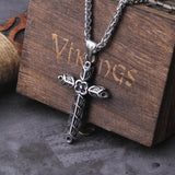 Gothic Cross Pendant Cross Viking Warriors