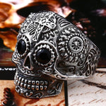 Gothic Cross Skull Ring skull ring Viking Warriors