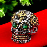 Gothic Cross Skull Ring skull ring Viking Warriors