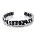 Gothic Skulls Bangle Bracelets Bracelets Viking Warriors