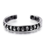 Gothic Skulls Bangle Bracelets Bracelets Viking Warriors