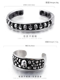 Gothic Skulls Bangle Bracelets Bracelets Viking Warriors