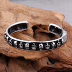 Gothic Skulls Bangle Bracelets Bracelets Viking Warriors