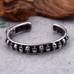 Gothic Skulls Bangle Bracelets Bracelets Viking Warriors