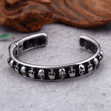 Gothic Skulls Bangle Bracelets Bracelets Viking Warriors