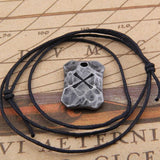 Hand Forged Iron Rune Necklaces Necklaces Viking Warriors
