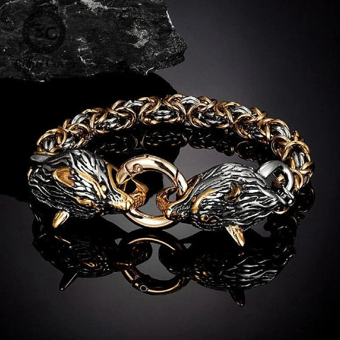 Hati Hróðvitnisson Viking Wolf Bracelet Bracelets Viking Warriors