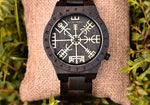 Helm of Awe Wooden Watch Watches Viking Warriors