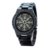 Helm of Awe Wooden Watch Watches Viking Warriors