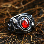 Jörmungandr Serpent Ring Rings Viking Warriors