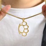 Knuckle Dusters Necklace Necklace Viking Warriors