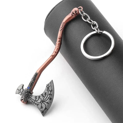 KRATOS AXE KEYCHAIN Keychains Viking Warriors