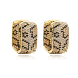Leopard Print Zirconia Jewelry set Jewelry Sets Viking Warriors