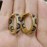 Leopard Print Zirconia Jewelry set Jewelry Sets Viking Warriors