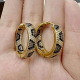 Leopard Print Zirconia Jewelry set Jewelry Sets Viking Warriors