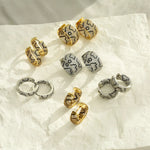 Leopard Print Zirconia Jewelry set Jewelry Sets Viking Warriors