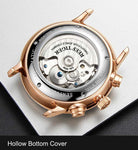 Luxury Chronograph Leather Watch watch Viking Warriors