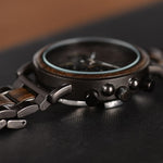 Luxury Wooden Wristwatch Watches Viking Warriors