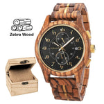 Luxury Wooden Wristwatch Watches Viking Warriors