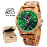 Luxury Wooden Wristwatch Watches Viking Warriors