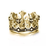 Medieval King Crown Ring ring Viking Warriors